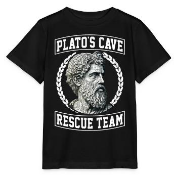 Lustige Philosophie Theorie Griechisch - Stanley/Stella Kinder T-Shirt MINI CREATOR  - Schwarz - Vorne - Mikhail (115cm)