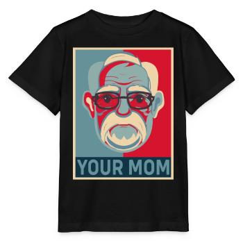 Drôle Sigmund Freud Psychologie Psychologue - T-shirt bio MINI CREATOR Stanley/Stella Enfant - noir - Devant - Mikhail (115cm)