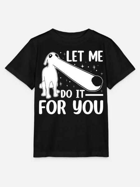 Barsoi Hund Meme - Stanley/Stella Kinder T-Shirt MINI CREATOR - Schwarz