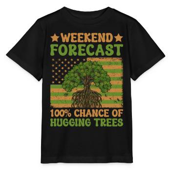 Protecteur d’arbre - T-shirt bio MINI CREATOR Stanley/Stella Enfant - noir - Devant - Mikhail (115cm)