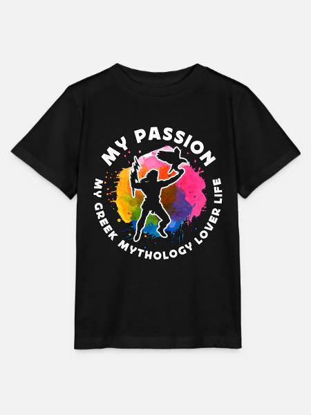 Greek Mythology Lover My Passion My Mythology God - Stanley/Stella MINI CREATOR Kids’ T-Shirt - black