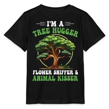 Umweltschützer - Stanley/Stella Kinder T-Shirt MINI CREATOR  - Schwarz - Vorne - Mikhail (115cm)