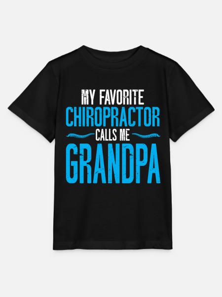 Chiropraktiker Chiropraktik - Stanley/Stella Kinder T-Shirt MINI CREATOR - Schwarz