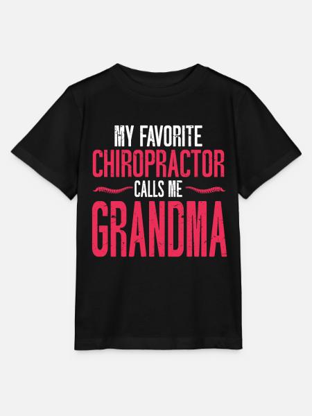 Chiropraktiker Chiropraktik - Stanley/Stella Kinder T-Shirt MINI CREATOR - Schwarz