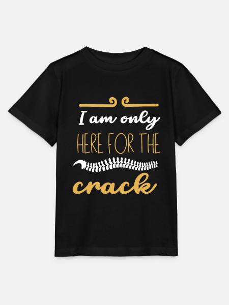 Chiropraktiker Chiropraktik - Stanley/Stella Kinder T-Shirt MINI CREATOR - Schwarz