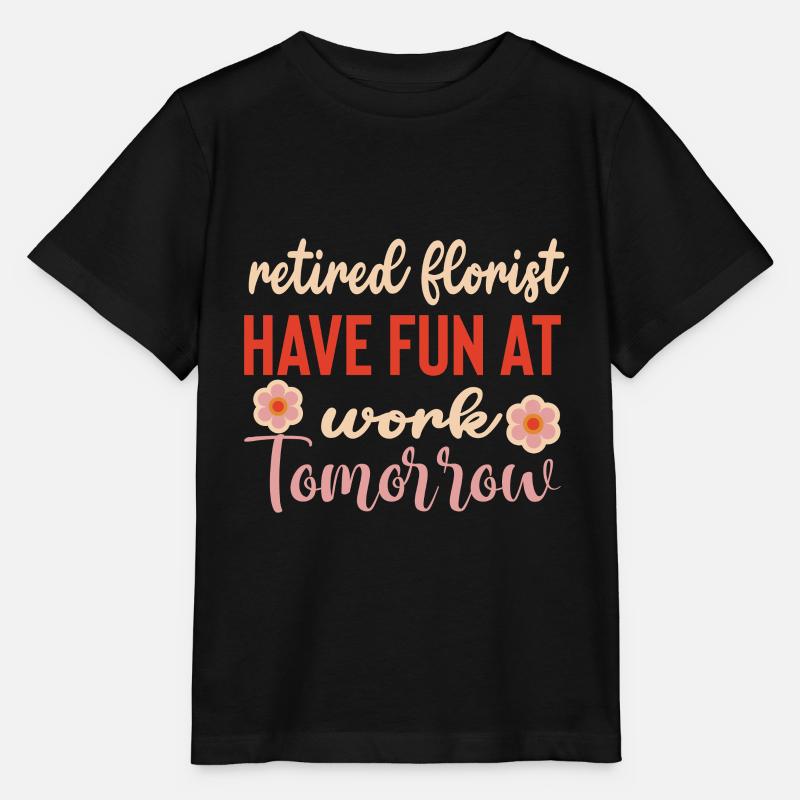 Floral Designer Floristik Blumen Florist - Stanley/Stella Kinder T-Shirt MINI CREATOR  - Schwarz