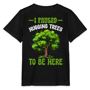 Défenseurs des arbres et écologistes - T-shirt bio MINI CREATOR Stanley/Stella Enfant - noir - Devant - Mikhail (115cm)