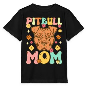 Groovy Hundeliebhaberin - Stanley/Stella Kinder T-Shirt MINI CREATOR  - Schwarz - Vorne - Mikhail (115cm)