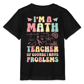 Groovy Schullehrerin - Stanley/Stella Kinder T-Shirt MINI CREATOR  - Schwarz - Vorne - Mikhail (115cm)