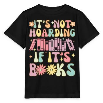 Groovy Book Reader - Stanley/Stella MINI CREATOR Kids’ T-Shirt - black - Front - Mikhail (115cm)