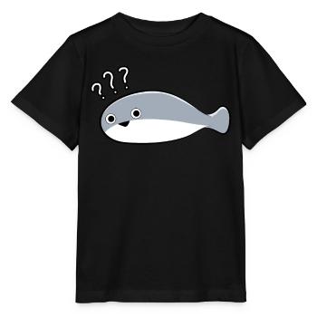 Sacambaspis Uralter Fisch Meme Unsicher - Stanley/Stella Kinder T-Shirt MINI CREATOR  - Schwarz - Vorne - Mikhail (115cm)