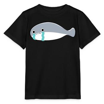 Sacambaspis Uralter Fisch Meme Traurig - Stanley/Stella Kinder T-Shirt MINI CREATOR  - Schwarz - Vorne - Mikhail (115cm)