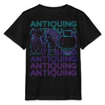 Antiquitäten Antiquitätensammler Antiquitäten Junk - Stanley/Stella Kinder T-Shirt MINI CREATOR  - Schwarz - Vorne - Mikhail (115cm)