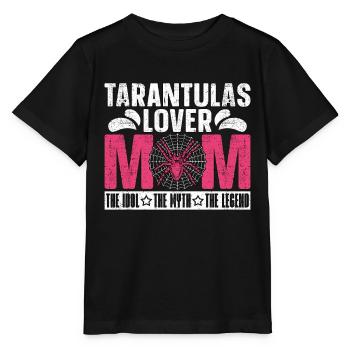 L’amant de la tarentule Maman L’idole L’amant de l’araignée - T-shirt bio MINI CREATOR Stanley/Stella Enfant - noir - Devant - Mikhail (115cm)