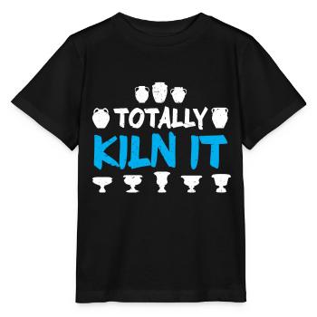 Keramikkünstler Ton Töpfern - Stanley/Stella Kinder T-Shirt MINI CREATOR  - Schwarz - Vorne - Mikhail (115cm)