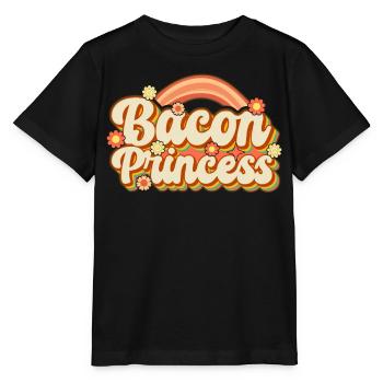 Bacon Princesse Groovy Bacon Fille - T-shirt bio MINI CREATOR Stanley/Stella Enfant - noir - Devant - Mikhail (115cm)
