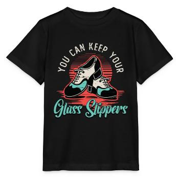 Tap Dance You Can Keep Your Stomping Tap Dancer - Stanley/Stella MINI CREATOR Kids’ T-Shirt - black - Front - Mikhail (115cm)