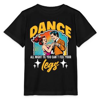 Danse de salon Toute la nuit Danse de salon Danseuse de salon - T-shirt bio MINI CREATOR Stanley/Stella Enfant - noir - Devant - Mikhail (115cm)