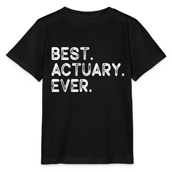 Aktuar Statistiker - Stanley/Stella Kinder T-Shirt MINI CREATOR  - Schwarz - Vorne - Mikhail (115cm)