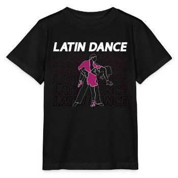 Salsa Dance Latin Dance Mambo Music Salsa Dancer - Stanley/Stella Kinder T-Shirt MINI CREATOR  - Schwarz - Vorne - Mikhail (115cm)
