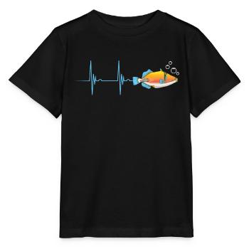 Humuhumunukunukuapua'a Hawaii-Riff-Drückerfisch - Stanley/Stella Kinder T-Shirt MINI CREATOR  - Schwarz - Vorne - Mikhail (115cm)
