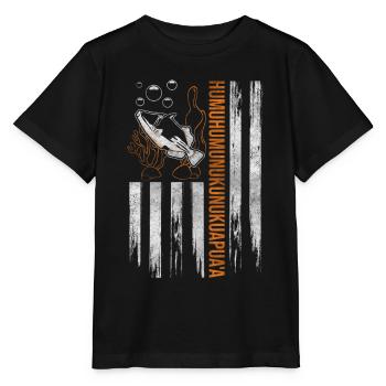 Humuhumunukunukuapua'a Hawaiianischer Riff-Drücker - Stanley/Stella Kinder T-Shirt MINI CREATOR  - Schwarz - Vorne - Mikhail (115cm)