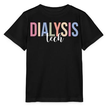 Technicien en dialyse - T-shirt bio MINI CREATOR Stanley/Stella Enfant - noir - Devant - Mikhail (115cm)