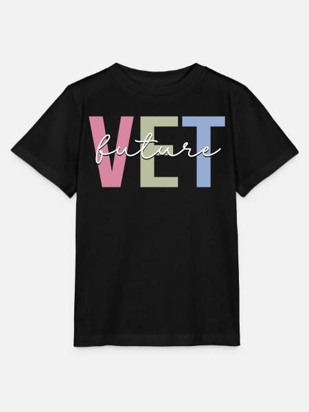 Techniker Tierarzthelfer Tierarzt Tierarztstudent - Stanley/Stella Kinder T-Shirt MINI CREATOR - Schwarz