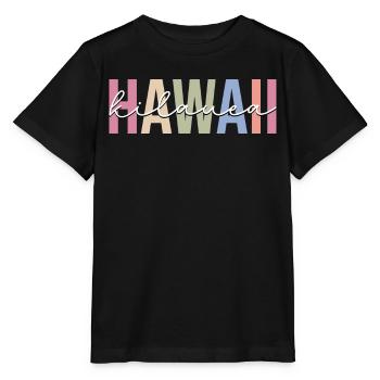 Volcanoes Volcano Lovers Geology Lava - Stanley/Stella MINI CREATOR Kids’ T-Shirt - black - Front - Mikhail (115cm)
