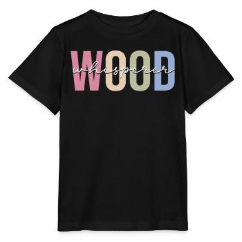 Menuisiers, menuisiers, menuisiers - T-shirt bio MINI CREATOR Stanley/Stella Enfant - noir - Devant - Mikhail (115cm)