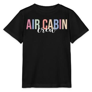Hôtesse de l’air hôtesse de l’air - T-shirt bio MINI CREATOR Stanley/Stella Enfant - noir - Devant - Mikhail (115cm)