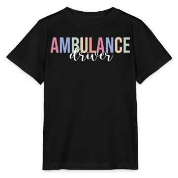 Ersthelfer Sanitäter - Stanley/Stella Kinder T-Shirt MINI CREATOR  - Schwarz - Vorne - Mikhail (115cm)