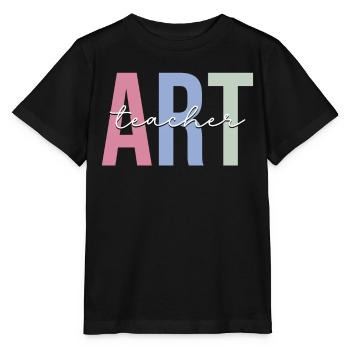 Teaching Artist, Painter, Art Therapist - Stanley/Stella MINI CREATOR Kids’ T-Shirt - black - Front - Mikhail (115cm)