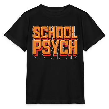 Psychologue scolaire Counseling Psychologie Professeur Psych - T-shirt bio MINI CREATOR Stanley/Stella Enfant - noir - Devant - Mikhail (115cm)
