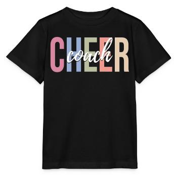 Cheerleading Cheerleaders - Stanley/Stella MINI CREATOR Kids’ T-Shirt - black - Front - Mikhail (115cm)