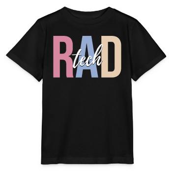 Radiologe Radiologie Nukleare Strahlung - Stanley/Stella Kinder T-Shirt MINI CREATOR  - Schwarz - Vorne - Mikhail (115cm)