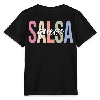Danseur de salsa Danse salsa - T-shirt bio MINI CREATOR Stanley/Stella Enfant - noir - Devant - Mikhail (115cm)