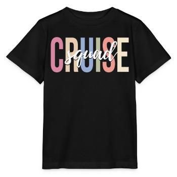 Cruise Holiday Cruise Cruise Ship - Stanley/Stella MINI CREATOR Kids’ T-Shirt - black - Front - Mikhail (115cm)