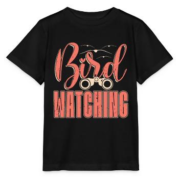 Ornithologue ornithologue, ornithologue ornithologique, ornithologue - T-shirt bio MINI CREATOR Stanley/Stella Enfant - noir - Devant - Mikhail (115cm)