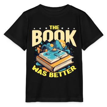 Book Editor The Book Was Better English Teacher - Stanley/Stella Kinder T-Shirt MINI CREATOR  - Schwarz - Vorne - Mikhail (115cm)