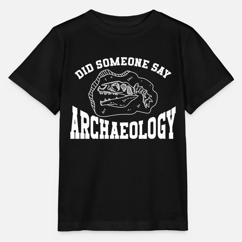 Archaeologist Archaeology - Stanley/Stella MINI CREATOR Kids’ T-Shirt - black