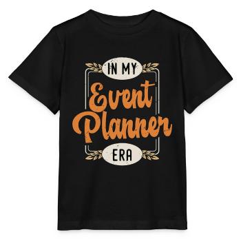 Events Coordinator In My Event Planner Organizer - Stanley/Stella Kinder T-Shirt MINI CREATOR  - Schwarz - Vorne - Mikhail (115cm)