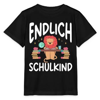 School 1. Grade - Stanley/Stella Kinder T-Shirt MINI CREATOR  - Schwarz - Vorne - Mikhail (115cm)