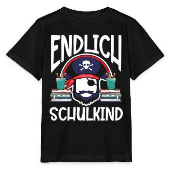 School 1. Grade - Stanley/Stella Kinder T-Shirt MINI CREATOR  - Schwarz - Vorne - Mikhail (115cm)