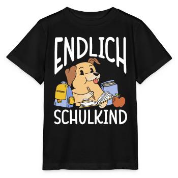 School 1. Grade - Stanley/Stella Kinder T-Shirt MINI CREATOR  - Schwarz - Vorne - Mikhail (115cm)