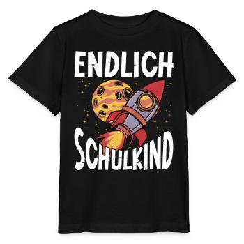 School 1. Grade - Stanley/Stella Kinder T-Shirt MINI CREATOR  - Schwarz - Vorne - Mikhail (115cm)