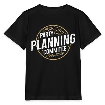 Events Coordinator Party Planning Event Manager - Stanley/Stella Kinder T-Shirt MINI CREATOR  - Schwarz - Vorne - Mikhail (115cm)