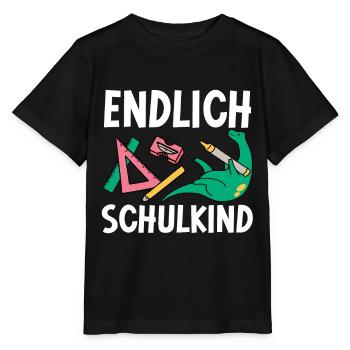 School 1. Grade - Stanley/Stella Kinder T-Shirt MINI CREATOR  - Schwarz - Vorne - Mikhail (115cm)
