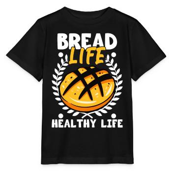 Bread Baking Bread Maker - Stanley/Stella MINI CREATOR Kids’ T-Shirt - black - Front - Mikhail (115cm)
