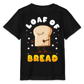 Bread Baking Bread Maker - Stanley/Stella MINI CREATOR Kids’ T-Shirt - black - Front - Mikhail (115cm)